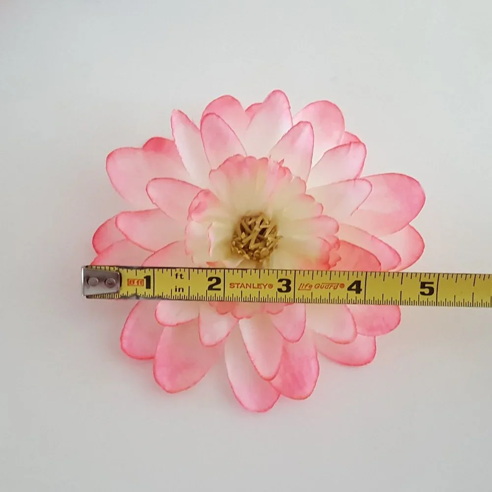 Hair Accessory Flower Barrette Large 5